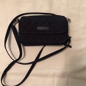 Vera Bradley All in one Crossbody/ Navy Microfiber